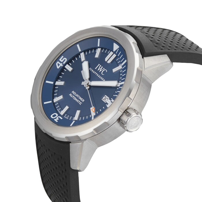 Pre-Owned IWC Pre-Owned IWC Aquatimer Automatic Edition Expedition Jacques-Yves Cousteau Mens Watch IW329005