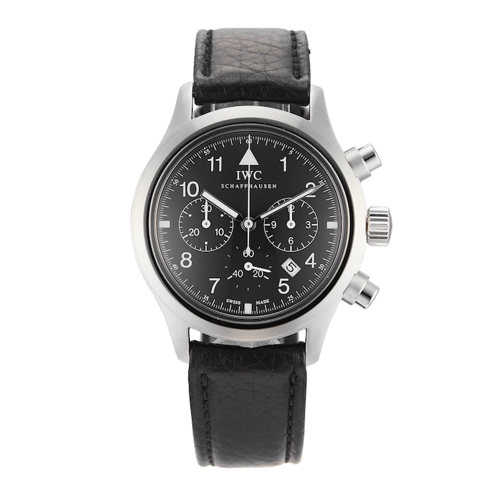 Pre-Owned IWC Pilot Chronograph Mens Watch IW374002