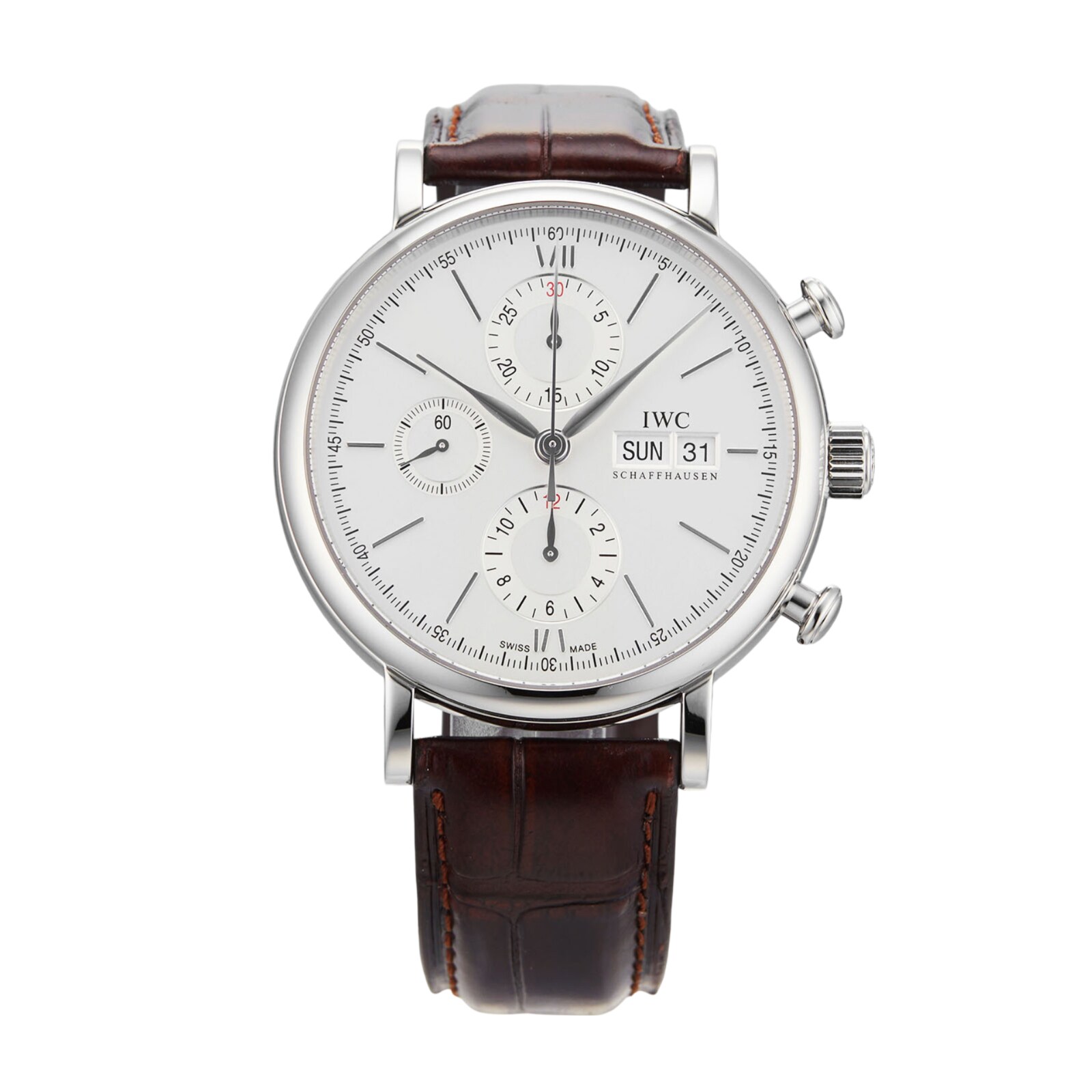 Pre-Owned IWC Pre-Owned IWC Portofino Chronograph Mens Watch IW391007