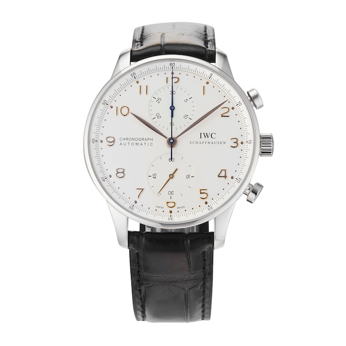 Pre-Owned IWC Pre-Owned IWC Portuguese Chronograph Mens Watch IW371401