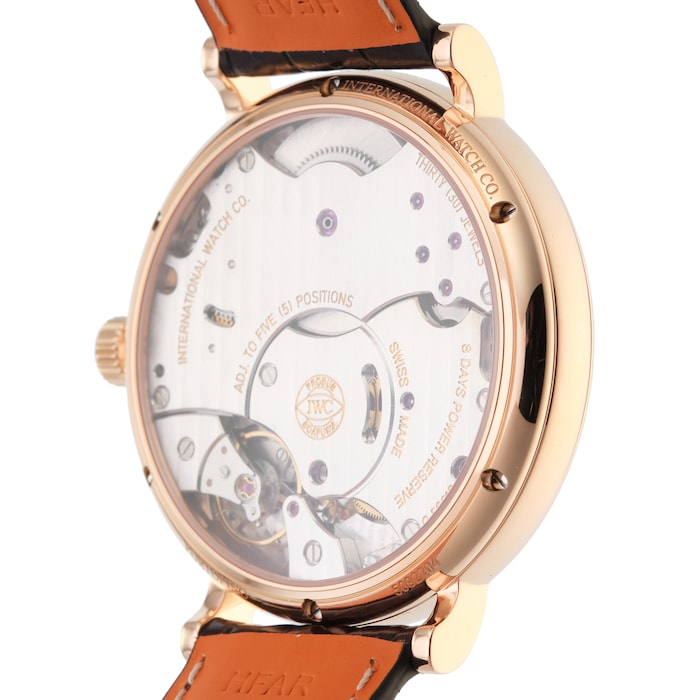 Pre-Owned IWC Portofino Hand Wound Eight Days 45MM Rose Gold