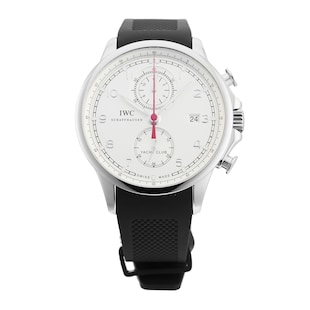 Pre-Owned IWC Portugieser Yacht Club Chronograph 45.4mm Stainless Steel