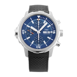 Pre-Owned IWC Aquatimer Chronograph Edition "Expedition Jacques-Yves Cousteau" 44MM Stainless Steel