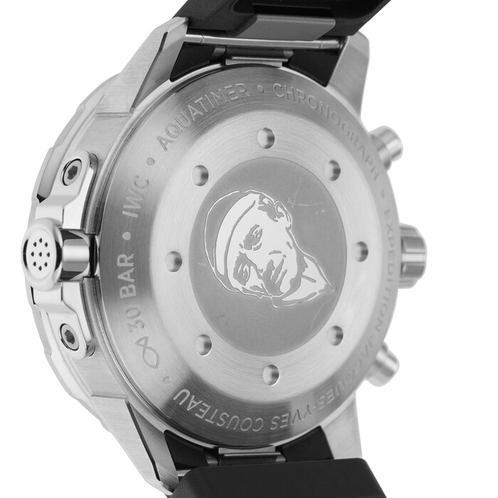 Pre-Owned IWC Aquatimer Chronograph Edition "Expedition Jacques-Yves Cousteau" 44MM Stainless Steel