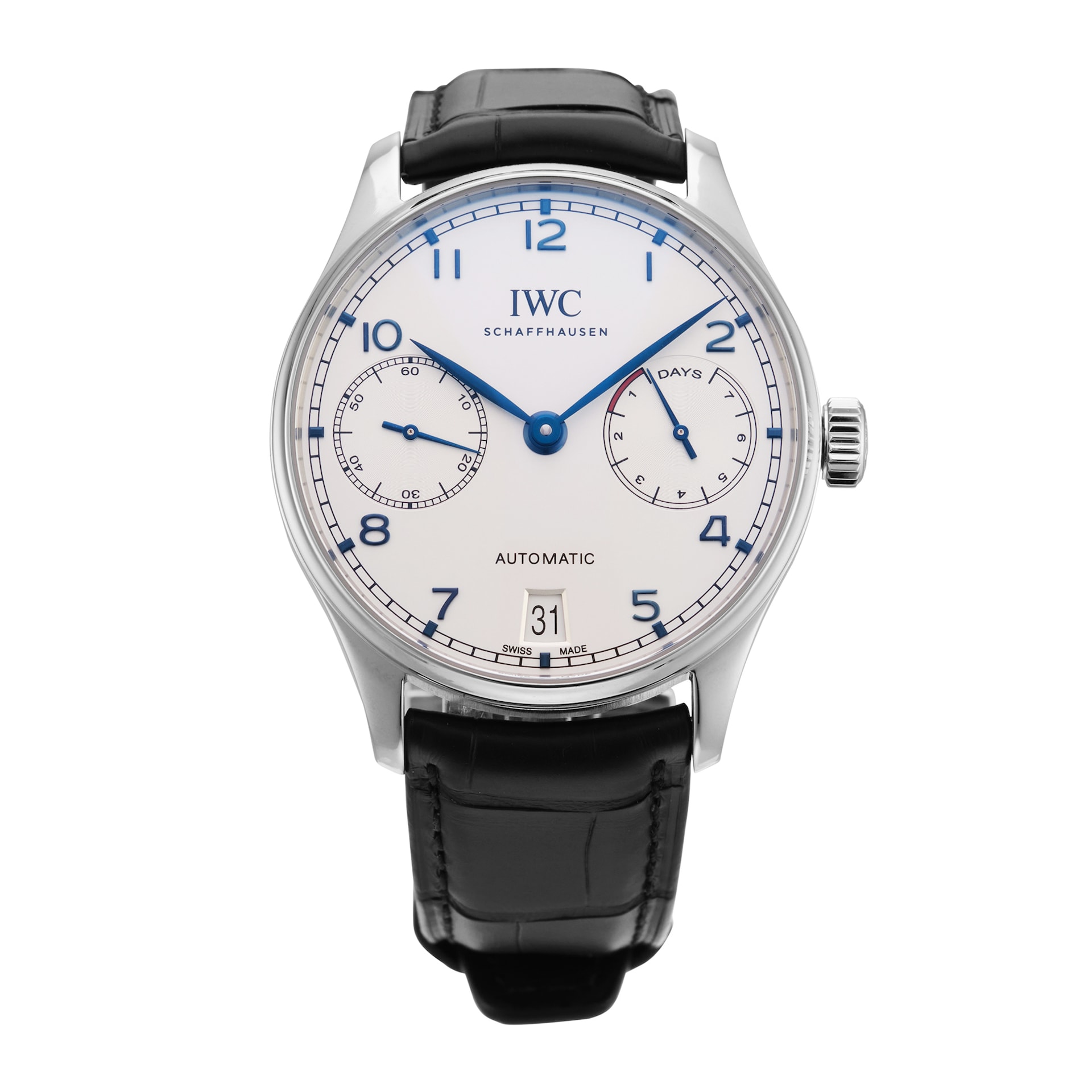 Pre-Owned IWC Portugieser Automatic 42.3MM Stainless Steel Pre-Owned IWC Portugieser Automatic 42.3MM Stainless Steel