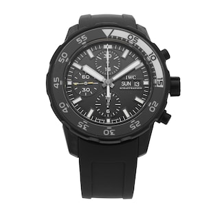Pre-Owned IWC Aquatimer Chronograph Edition Galapagos Islands 43.5MM Stainless Steel