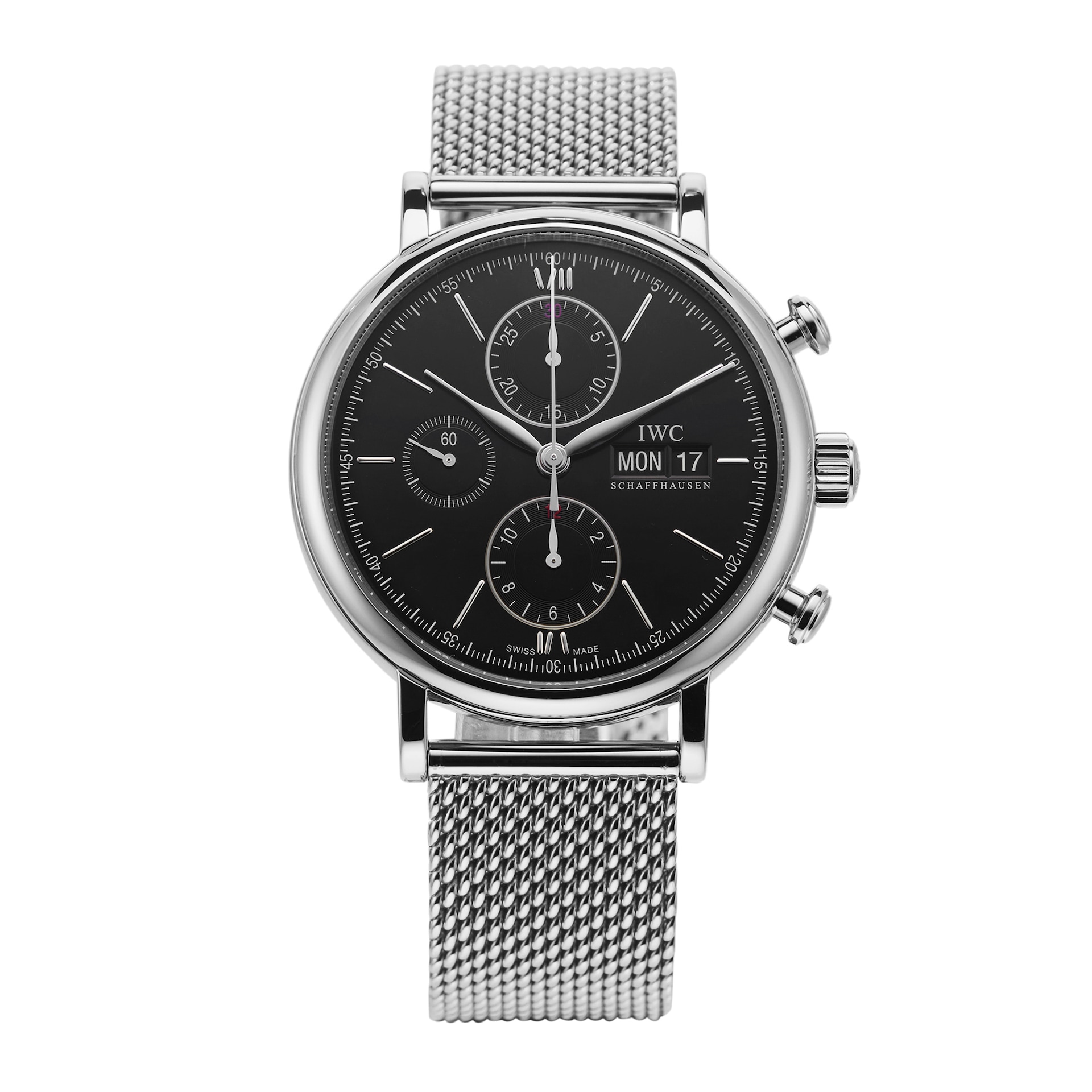 Pre-Owned IWC Portofino Chronograph 42mm Stainless Steel
