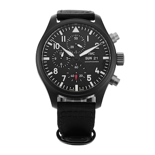 Pre-Owned IWC Pilot's Watch Chronograph Top Gun 44.5mm Ceramic