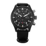 Pre-Owned IWC Pilot's Watch Chronograph Top Gun 44.5mm Ceramic