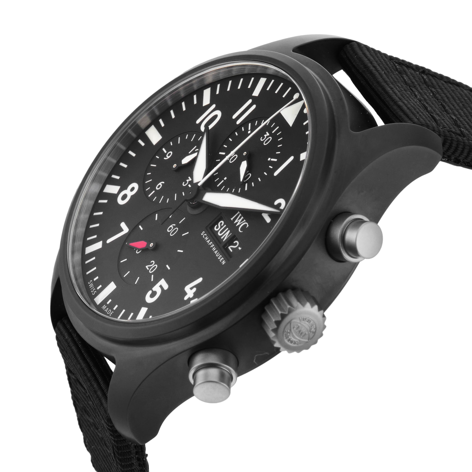 Pre-Owned IWC Pilot's Watch Chronograph Top Gun 44.5mm Ceramic