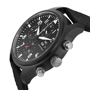Pre-Owned IWC Pilot's Watch Chronograph Top Gun 44.5mm Ceramic