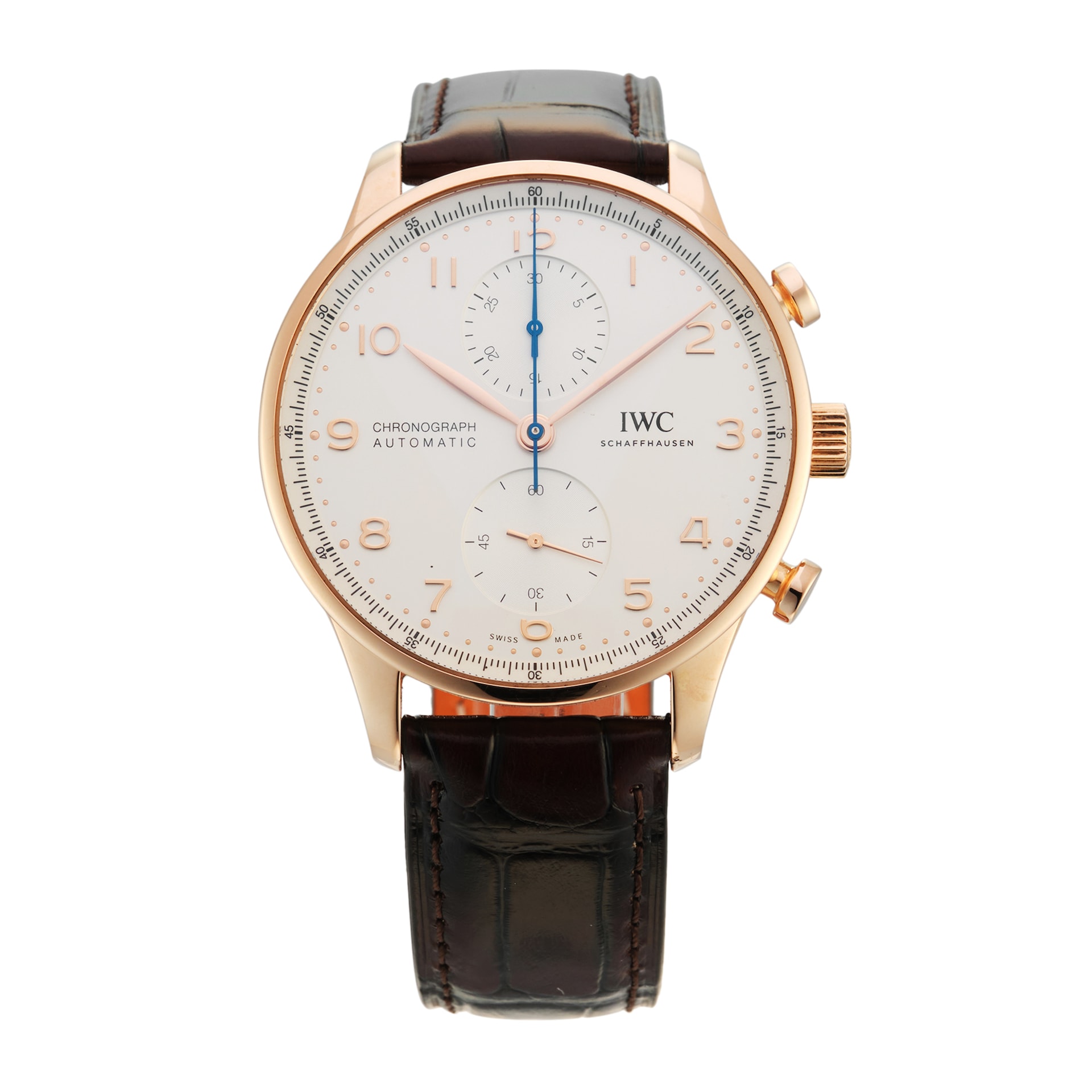 Pre-Owned IWC Portugieser Chronograph 41mm Rose Gold
