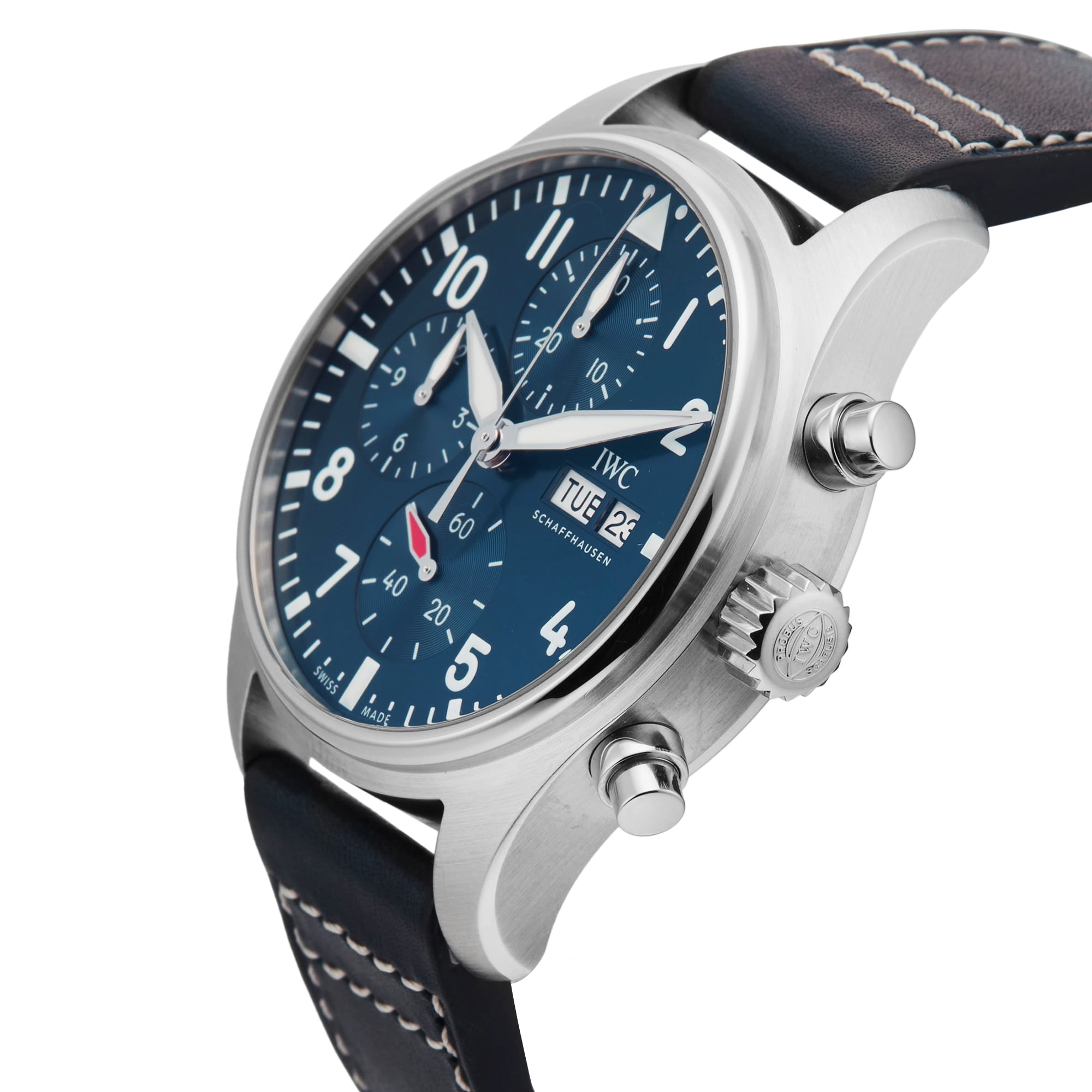 Pre-Owned IWC Pilots Watch Chronograph 41mm Stainless Steel