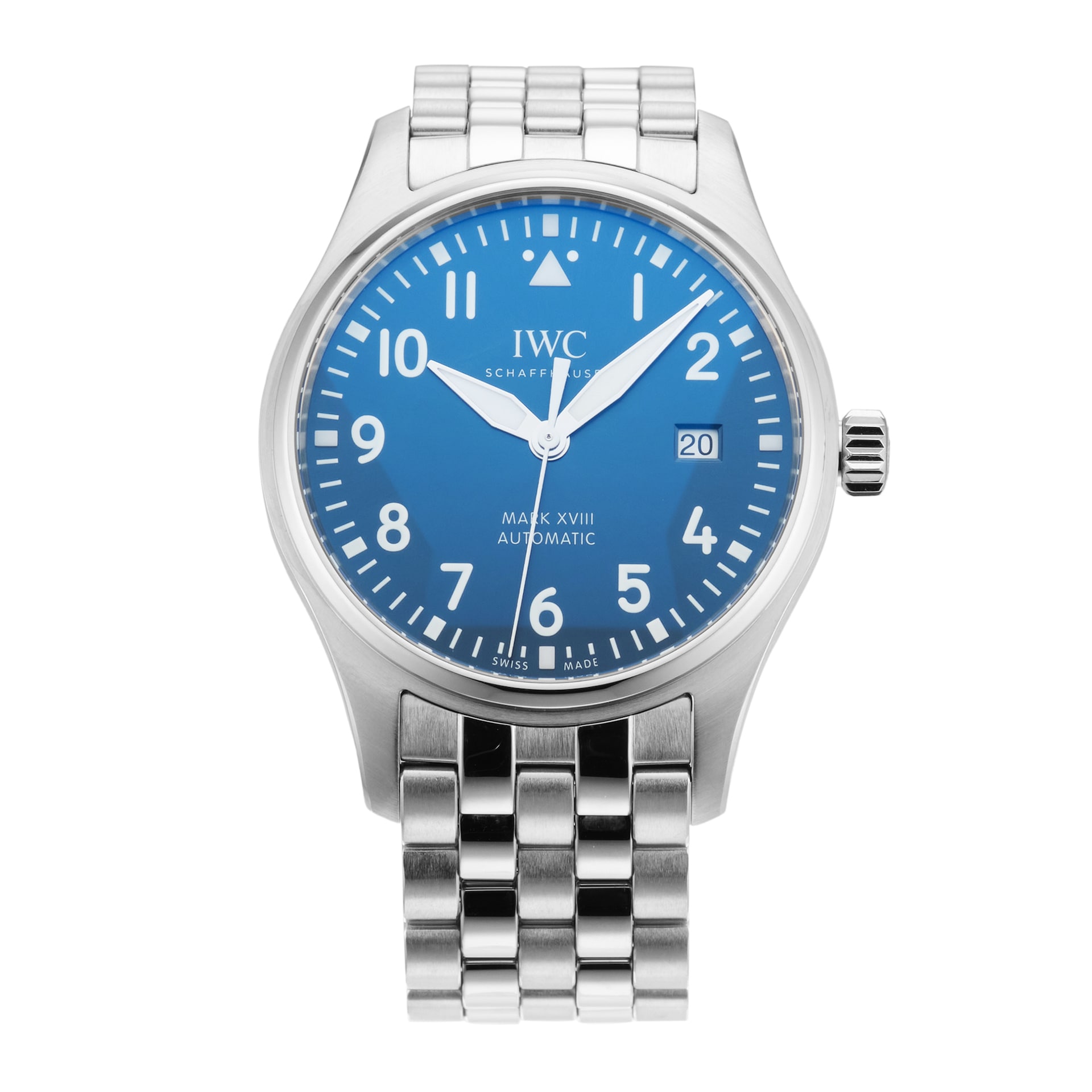 Pre-Owned IWC Pilots Watch Mark XVIII Edition Le Petit Prince 40mm Stainless Steel Pre-Owned IWC Pilots Watch Mark XVIII Edition Le Petit Prince 40mm Stainless Steel