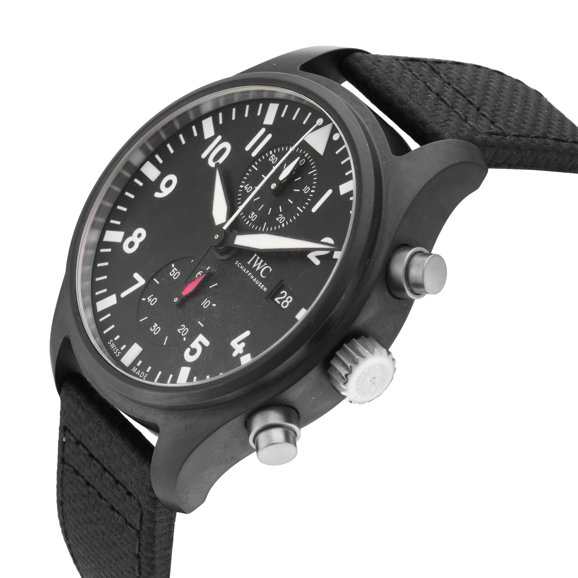 Pre-Owned IWC Pilots Watch Chronograph TOP GUN 44.5mm Ceramic Pre-Owned IWC Pilots Watch Chronograph TOP GUN 44.5mm Ceramic