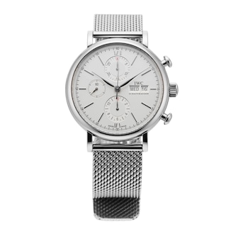 Pre-Owned IWC Portofino Chronograph 42mm Stainless Steel