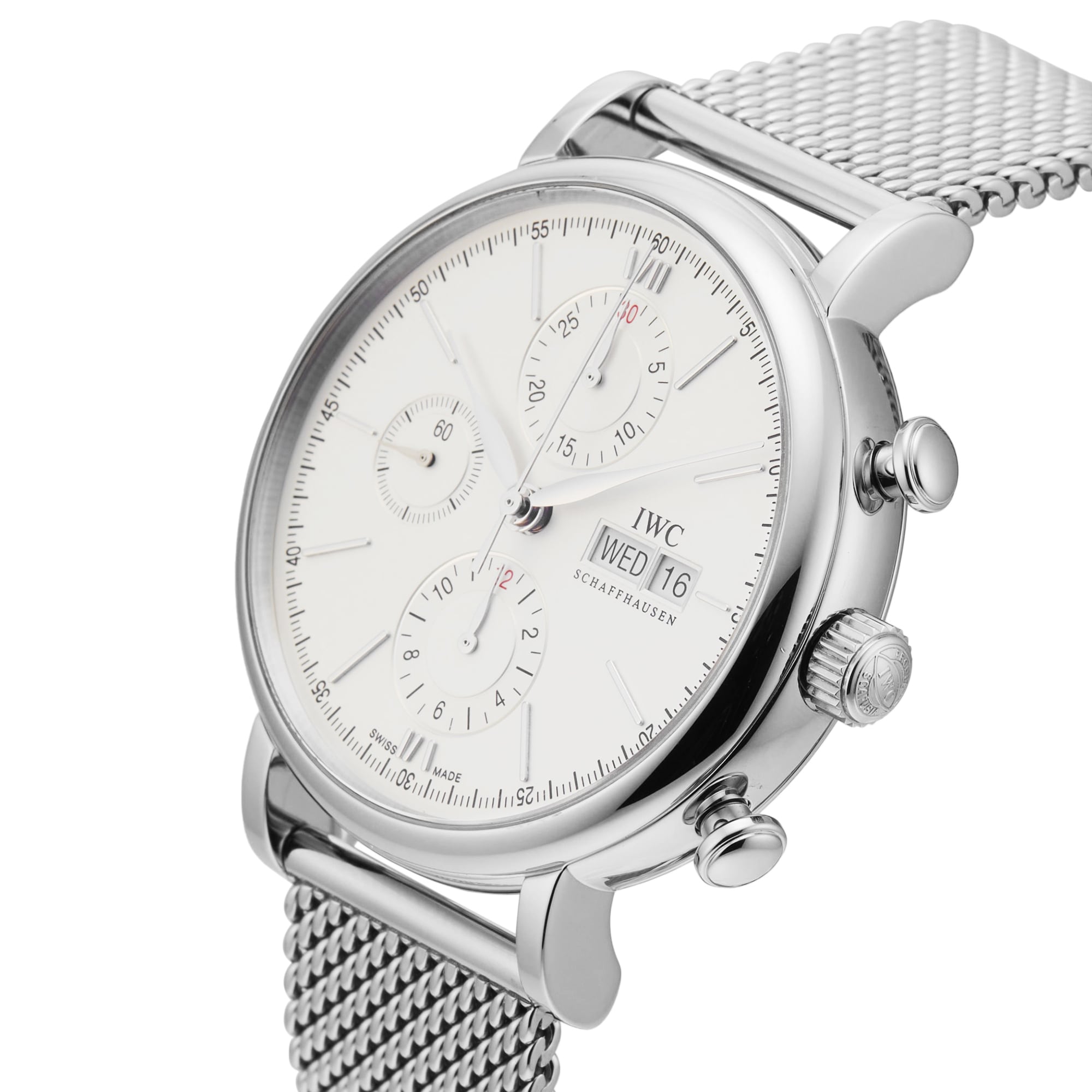 Pre-Owned IWC Portofino Chronograph 42mm Stainless Steel