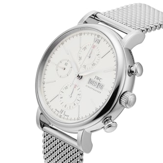 Pre-Owned IWC Portofino Chronograph 42mm Stainless Steel
