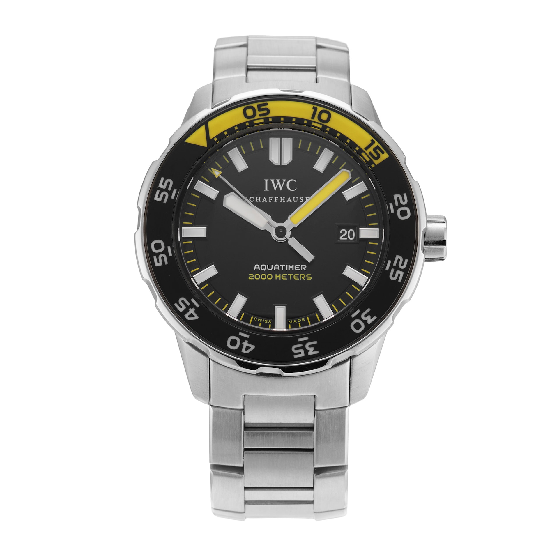 Pre-Owned IWC Aquatimer Automatic 2000 45.6mm Stainless Steel