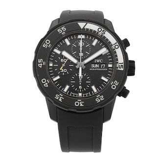 Pre-Owned IWC Aquatimer Chronograph Edition Galapagos Islands 44mm Stainless Steel Pre-Owned IWC Aquatimer Chronograph Edition Galapagos Islands 44mm Stainless Steel