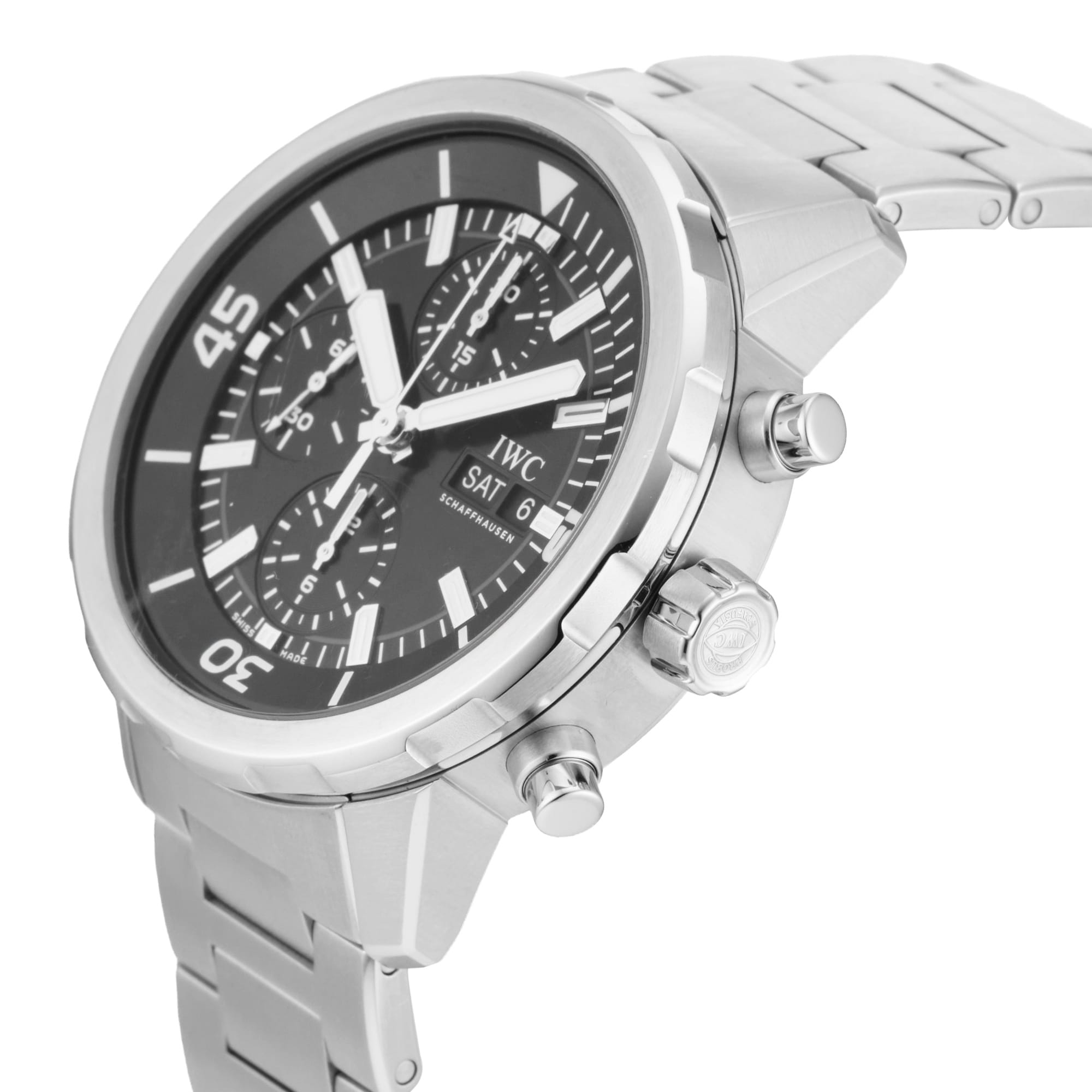 Pre-Owned IWC Pre-Owned IWC Aquatimer Chronography 44mm Stainless Steel IW376803