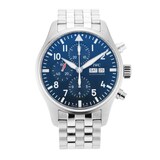 Pre-Owned IWC Pilots Chronograph Edition Le Petit Prince 43mm Stainless Steel  IW377717
