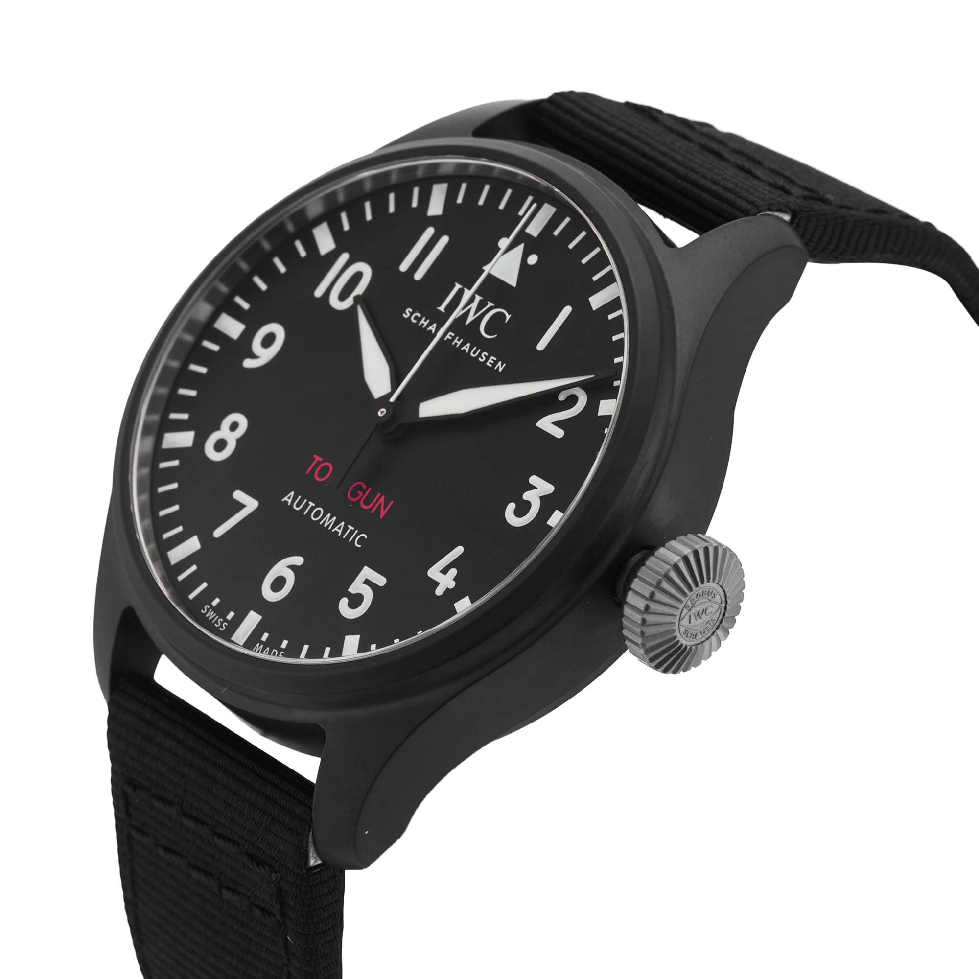 Pre-Owned IWC Big Pilot Top Gun 43mm Ceramic Pre-Owned IWC Big Pilot Top Gun 43mm Ceramic