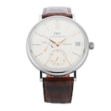 Pre-Owned IWC Portofino Hand-Wound Eight Days 45mm Stainless Steel