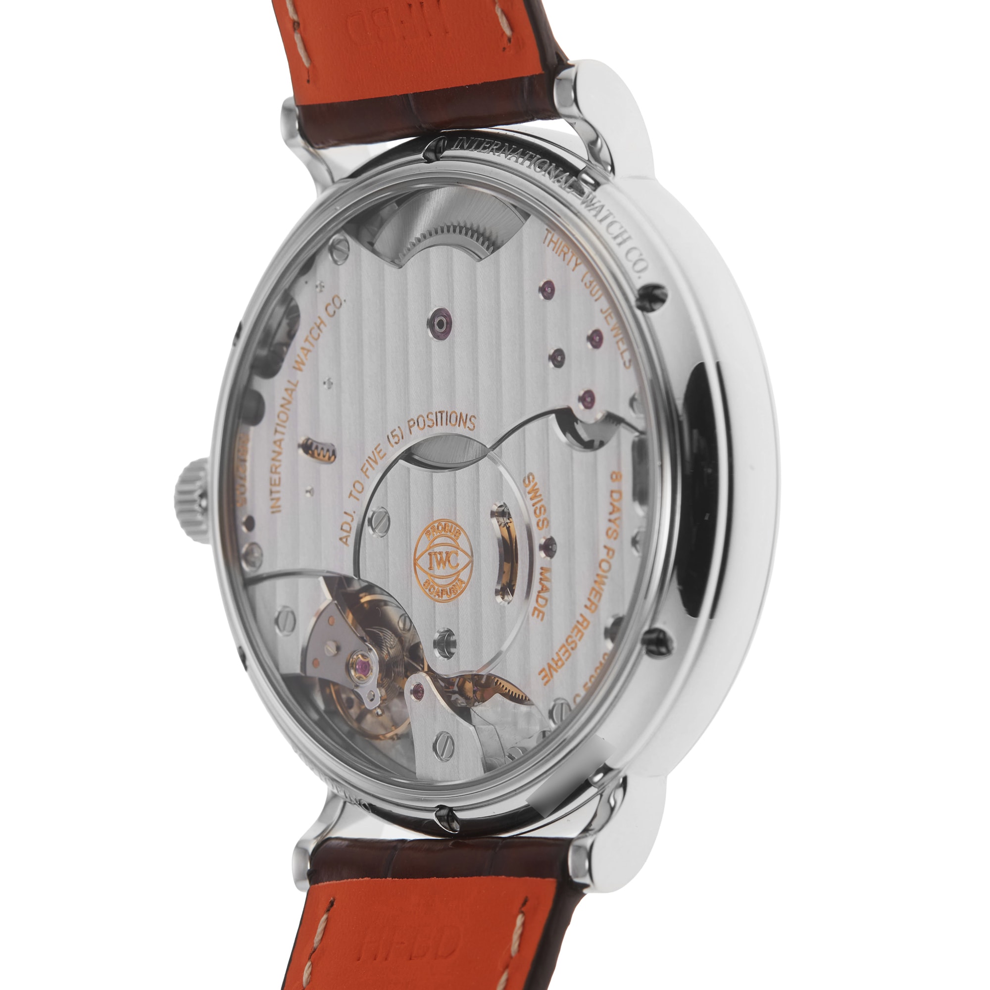 Pre-Owned IWC Portofino Hand-Wound Eight Days 45mm Stainless Steel Pre-Owned IWC Portofino Hand-Wound Eight Days 45mm Stainless Steel