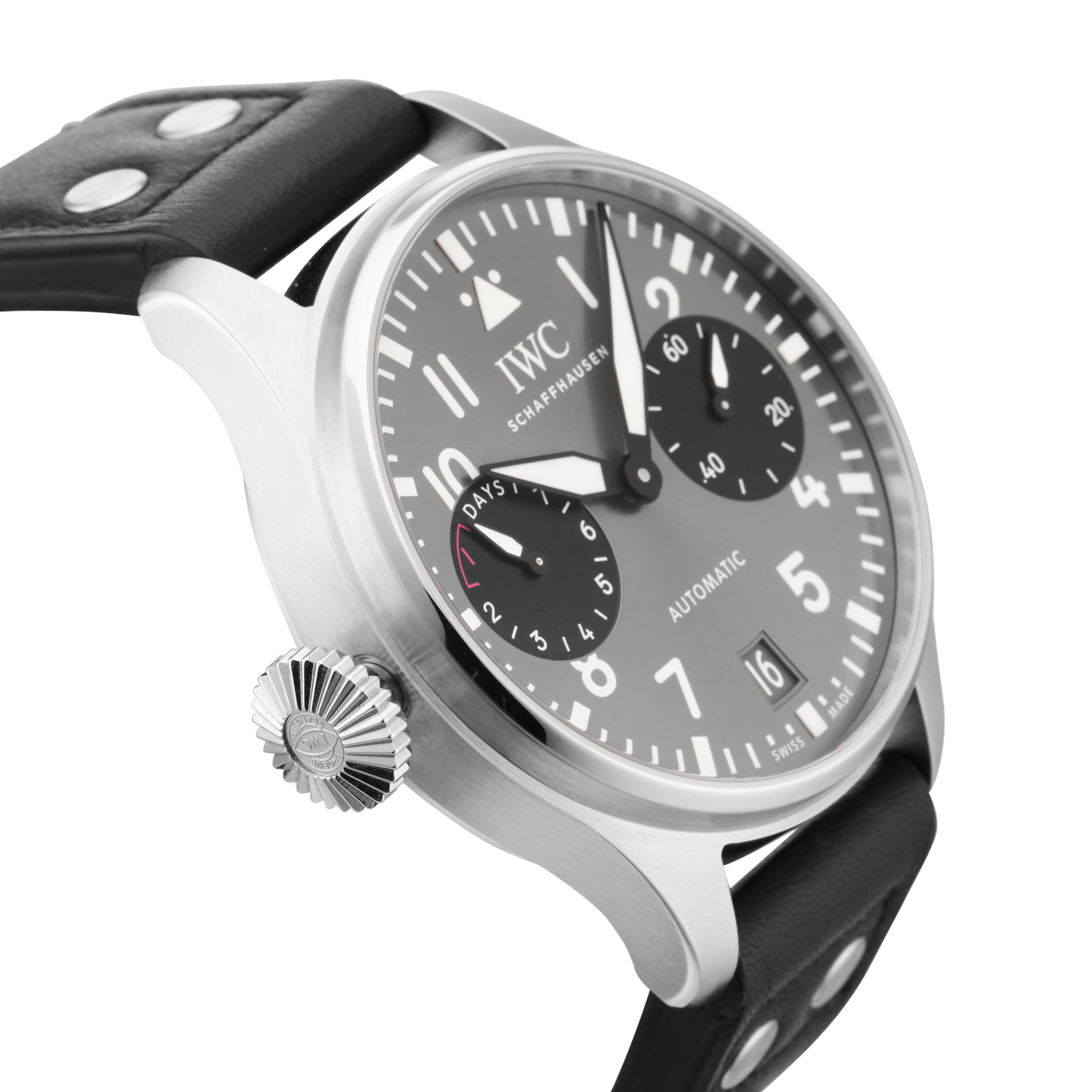 Pre-Owned IWC Big Pilots Watch Edition Right-Hander 46mm Stainless Steel Pre-Owned IWC Big Pilots Watch Edition Right-Hander 46mm Stainless Steel