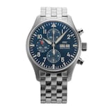 Pre-Owned IWC Pilots Chronograph Edition Le Petit Prince 43mm Stainless Steel