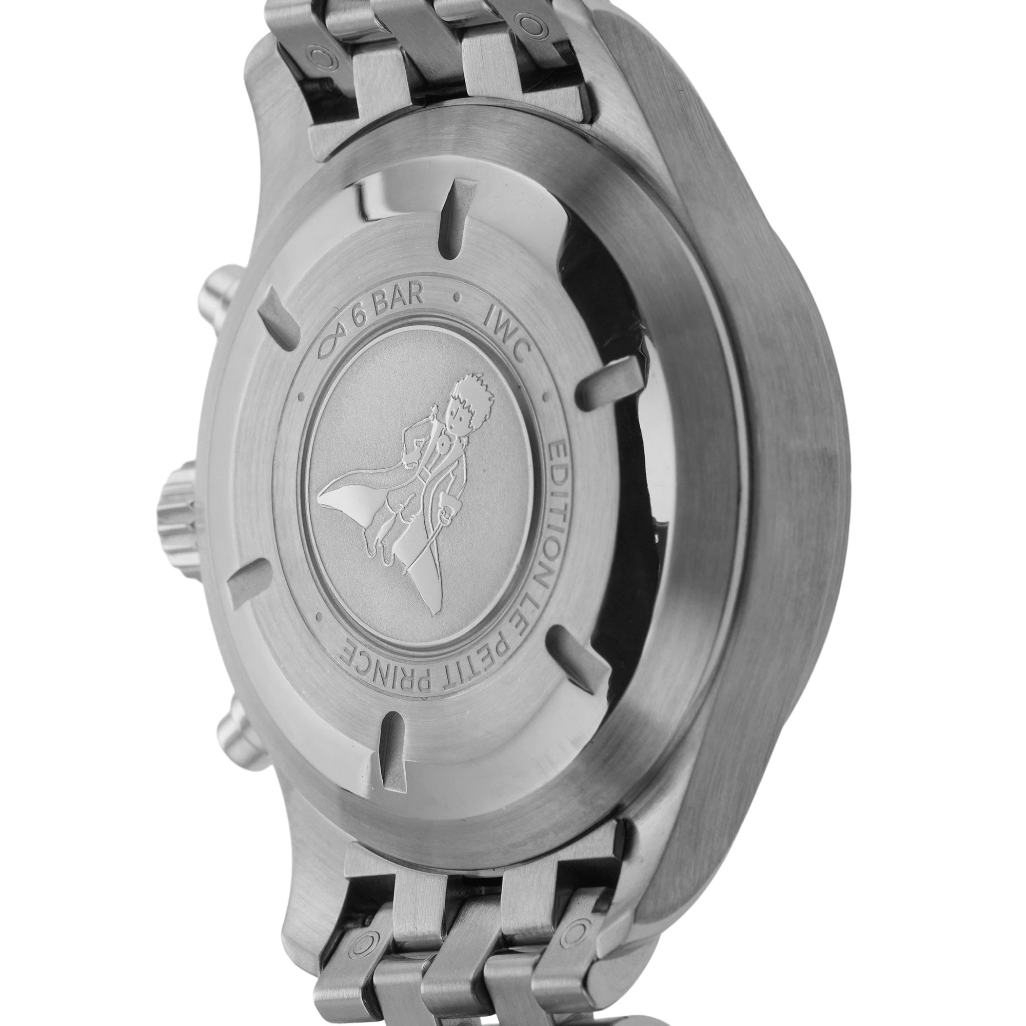 Pre-Owned IWC Pilots Chronograph Edition Le Petit Prince 43mm Stainless Steel Pre-Owned IWC Pilots Chronograph Edition Le Petit Prince 43mm Stainless Steel
