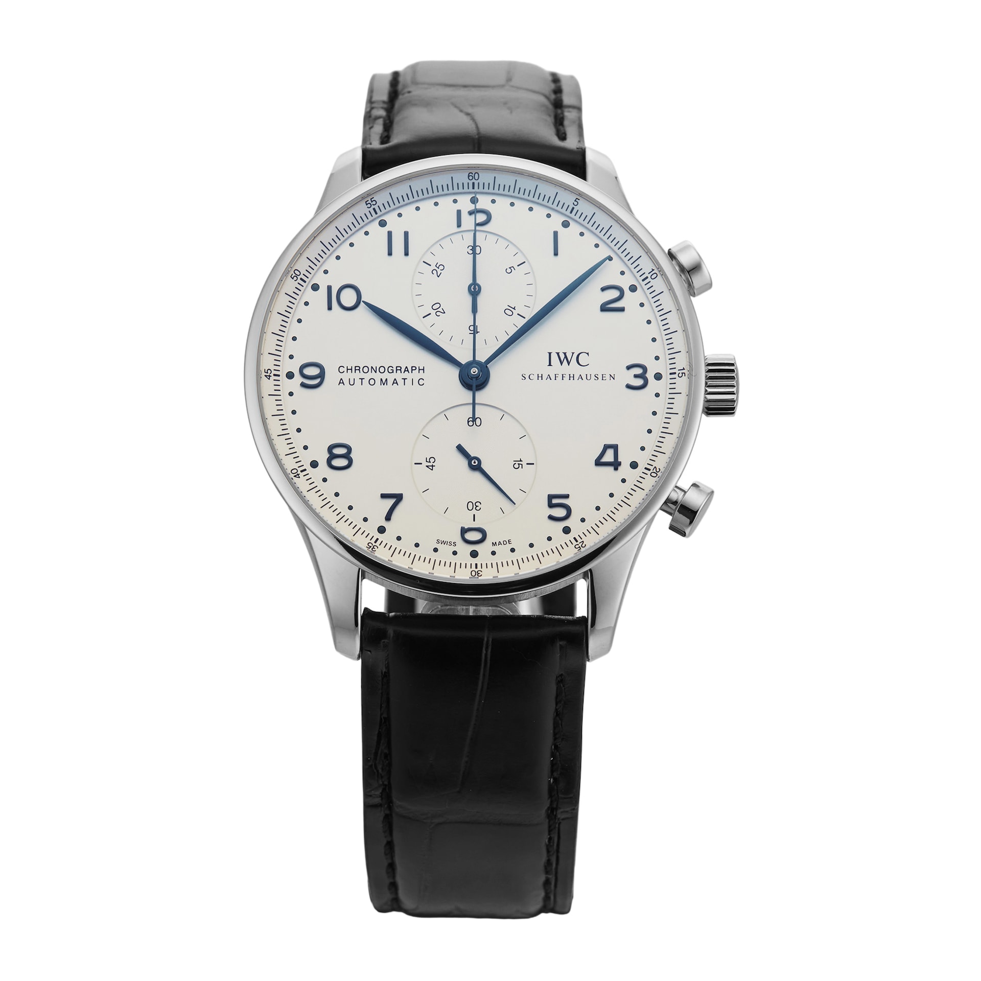 Pre-Owned IWC Portugieser Chronograph 40.9mm Stainless Steel