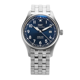 Pre-Owned IWC Pilots Watch Mark XVIII Edition Le Petit Prince 40mm Stainless Steel