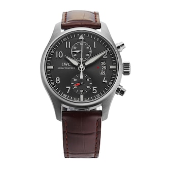 Pre-Owned IWC Pilots Spitfire Chronograph 43mm Stainless Steel