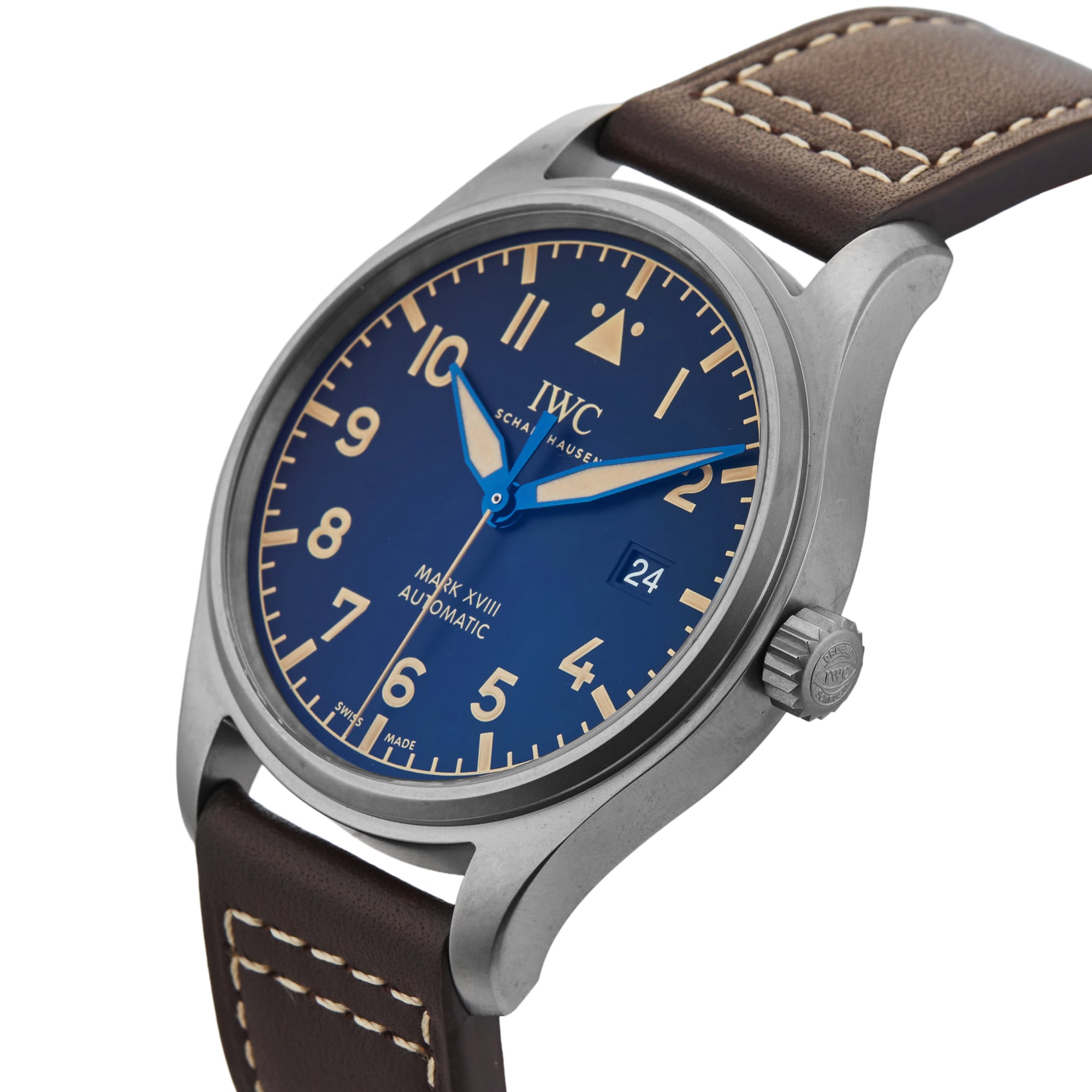 Pre-Owned IWC Pilots Mark XVII Heritage 40mm Titanium