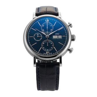 Pre-Owned IWC Portofino Chronograph Laureus 42mm Stainless Steel