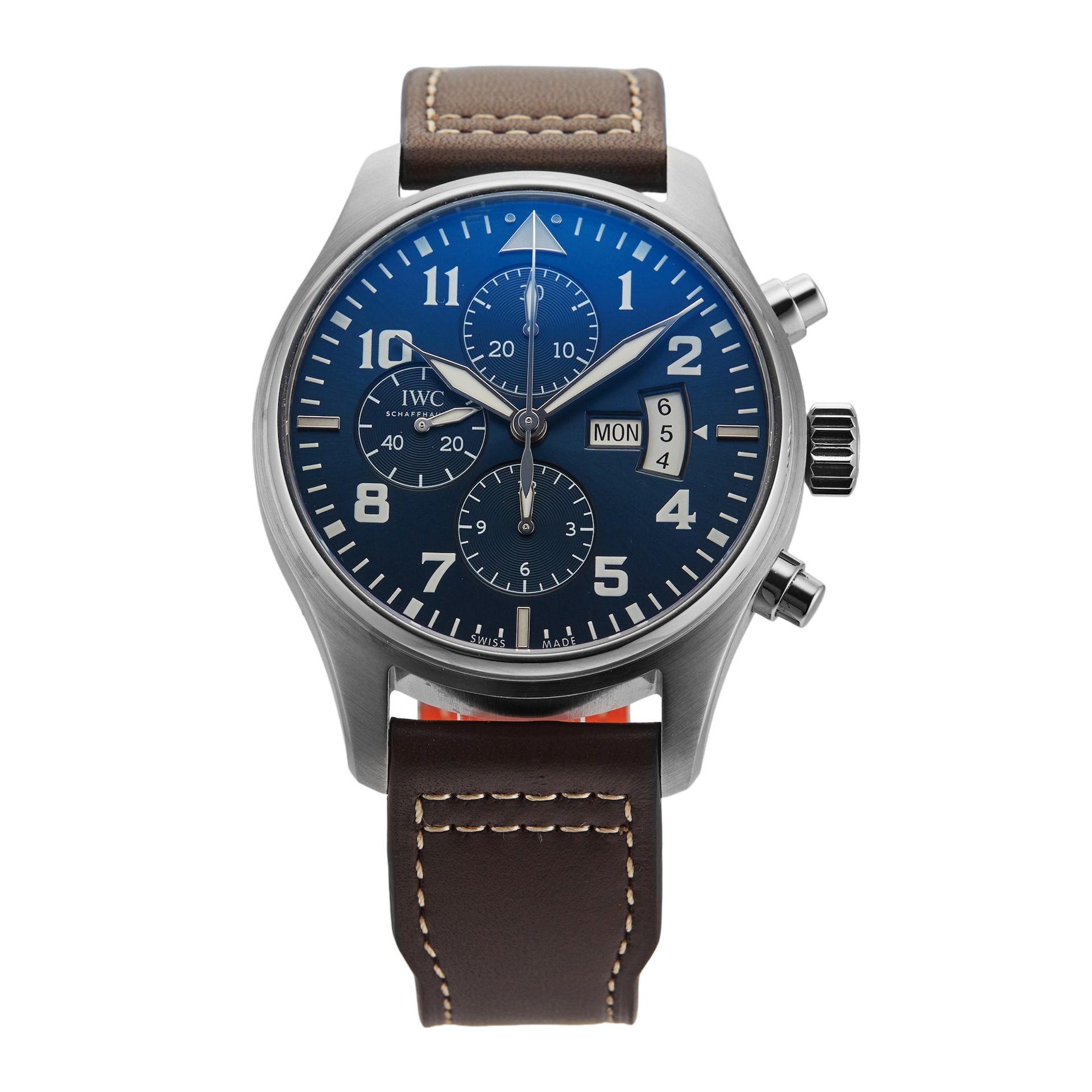 Pre-Owned IWC Pilot's Watch Chronograph Edition Le Petit Prince 43mm Stainless Steel