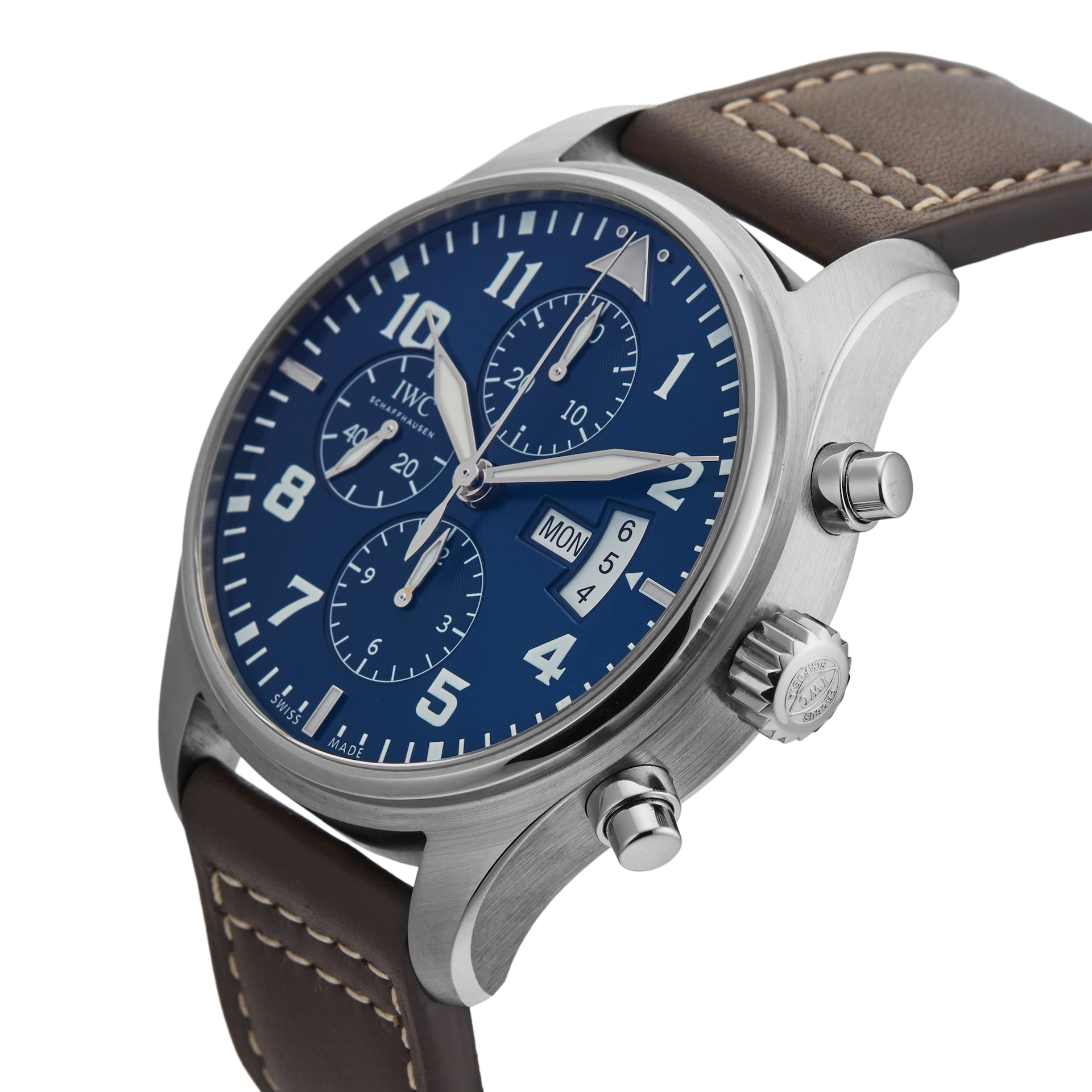 Pre-Owned IWC Pilot's Watch Chronograph Edition Le Petit Prince 43mm Stainless Steel