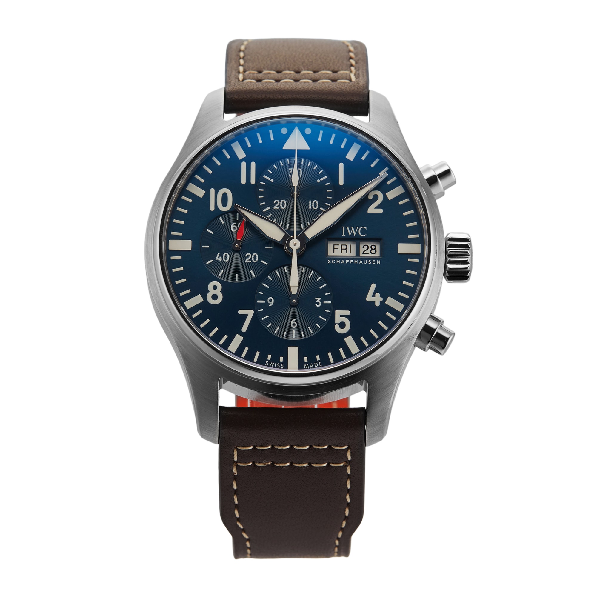 Pre-Owned IWC Pilot Watch Chronograph Edition Le Petit Prince 43mm Stainless Steel Pre-Owned IWC Pilot Watch Chronograph Edition Le Petit Prince 43mm Stainless Steel