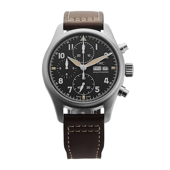 Pre-Owned IWC Pilot Watch Chronograph Spitfire 41mm Stainless Steel