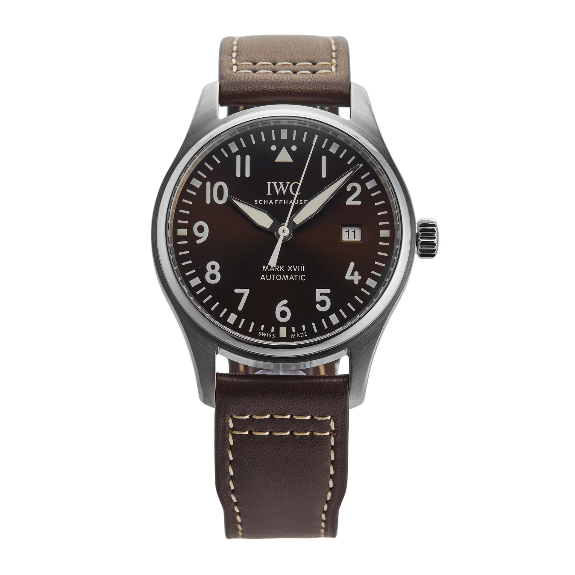 Pre-Owned IWC Pilots Mark XVII Edition Antoine De Saint Exupery 40mm Stainless Steel