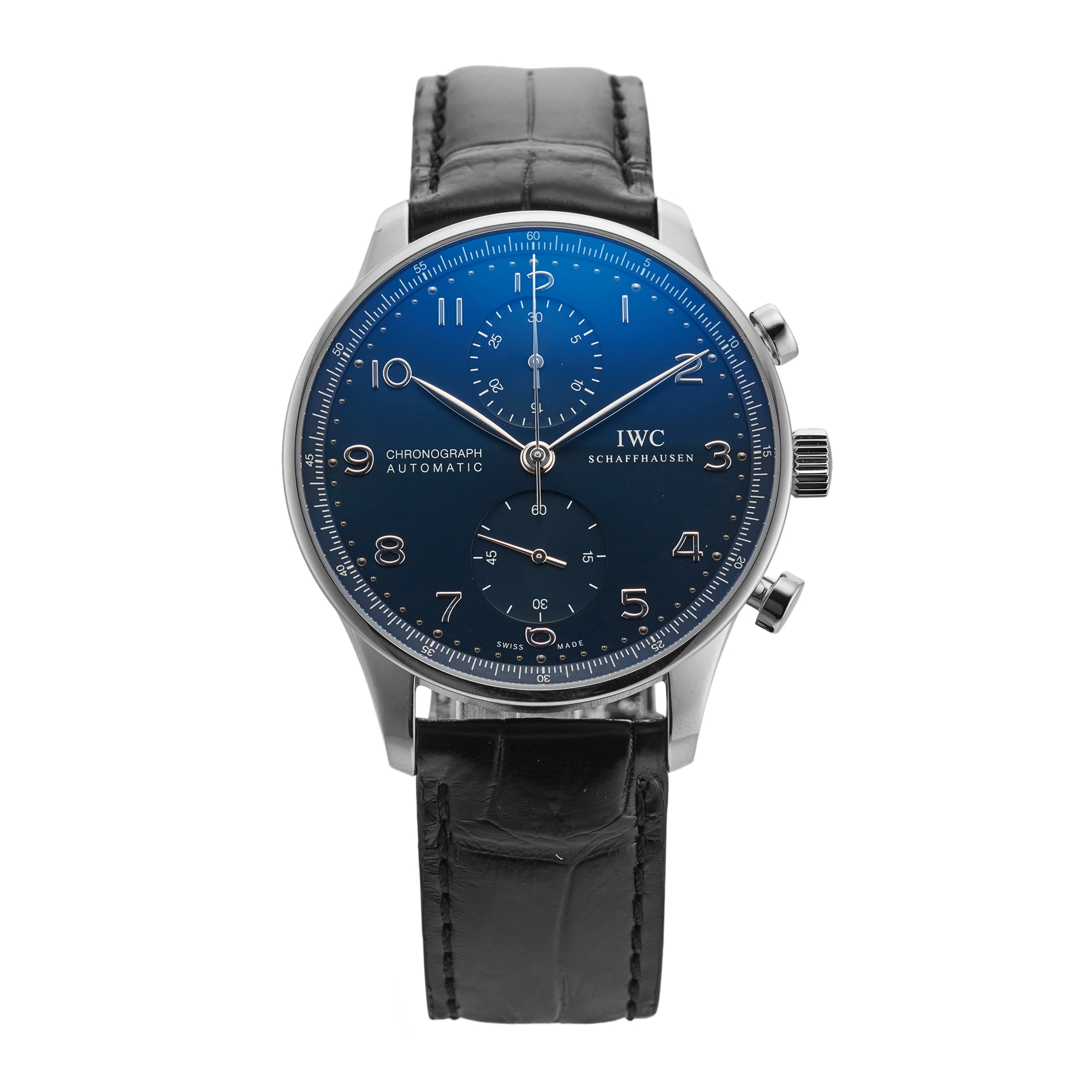 Pre-Owned IWC Portugieser Chronograph 40.9mm Stainless Steel Pre-Owned IWC Portugieser Chronograph 40.9mm Stainless Steel