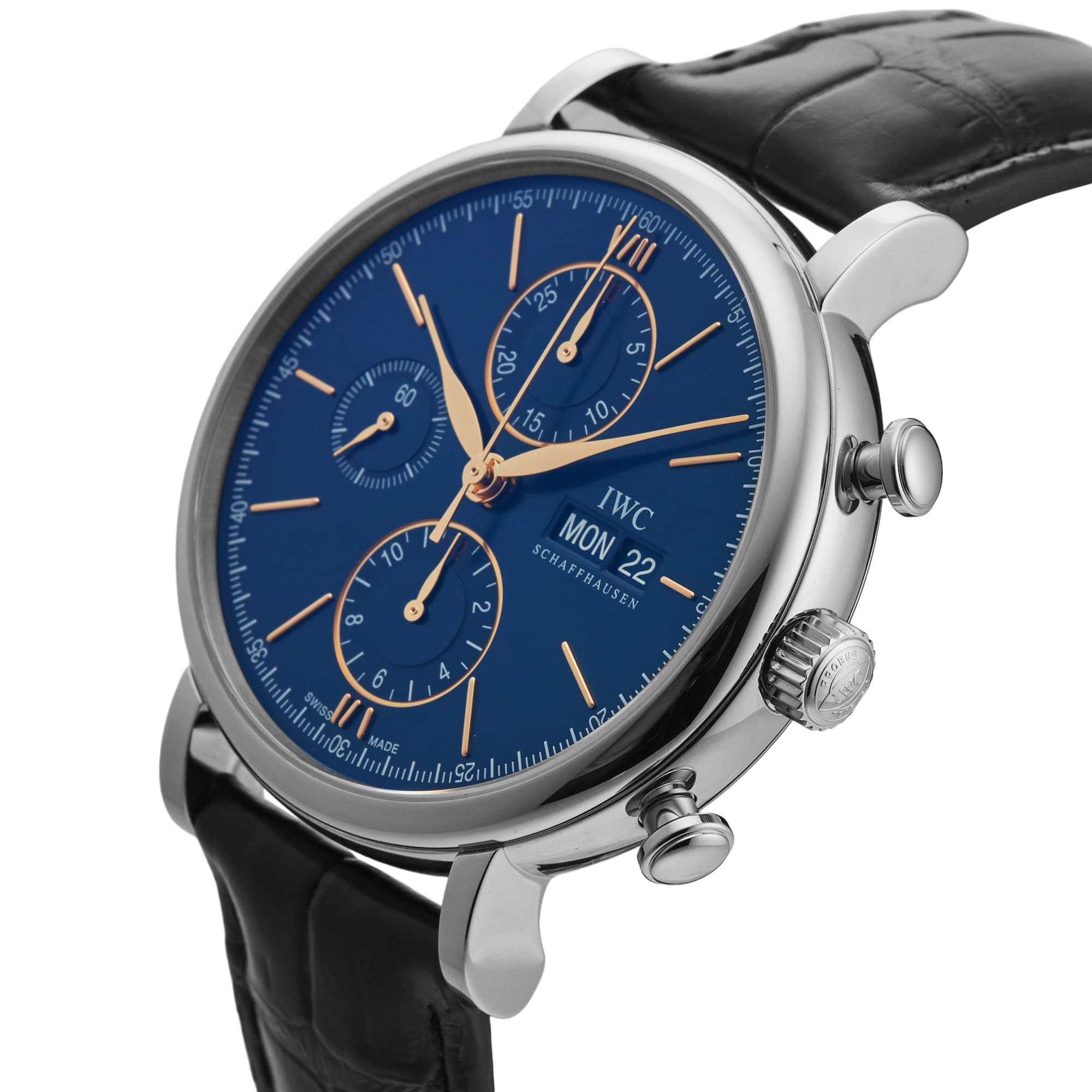 Pre-Owned IWC Portofino Chronograph 42mm Stainless Steel