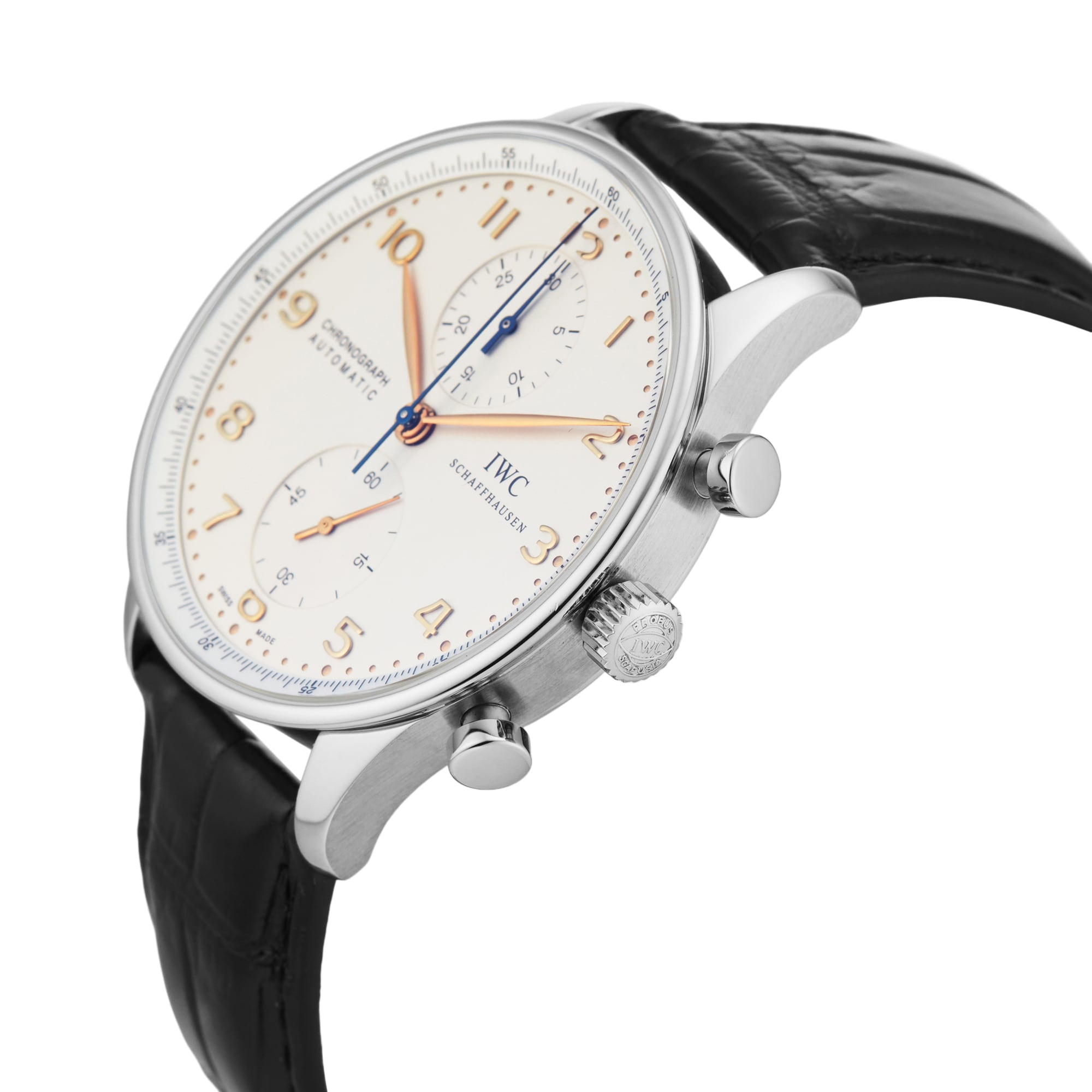 Pre-Owned IWC Portugieser Chronograph 40.9mm Stainless Steel