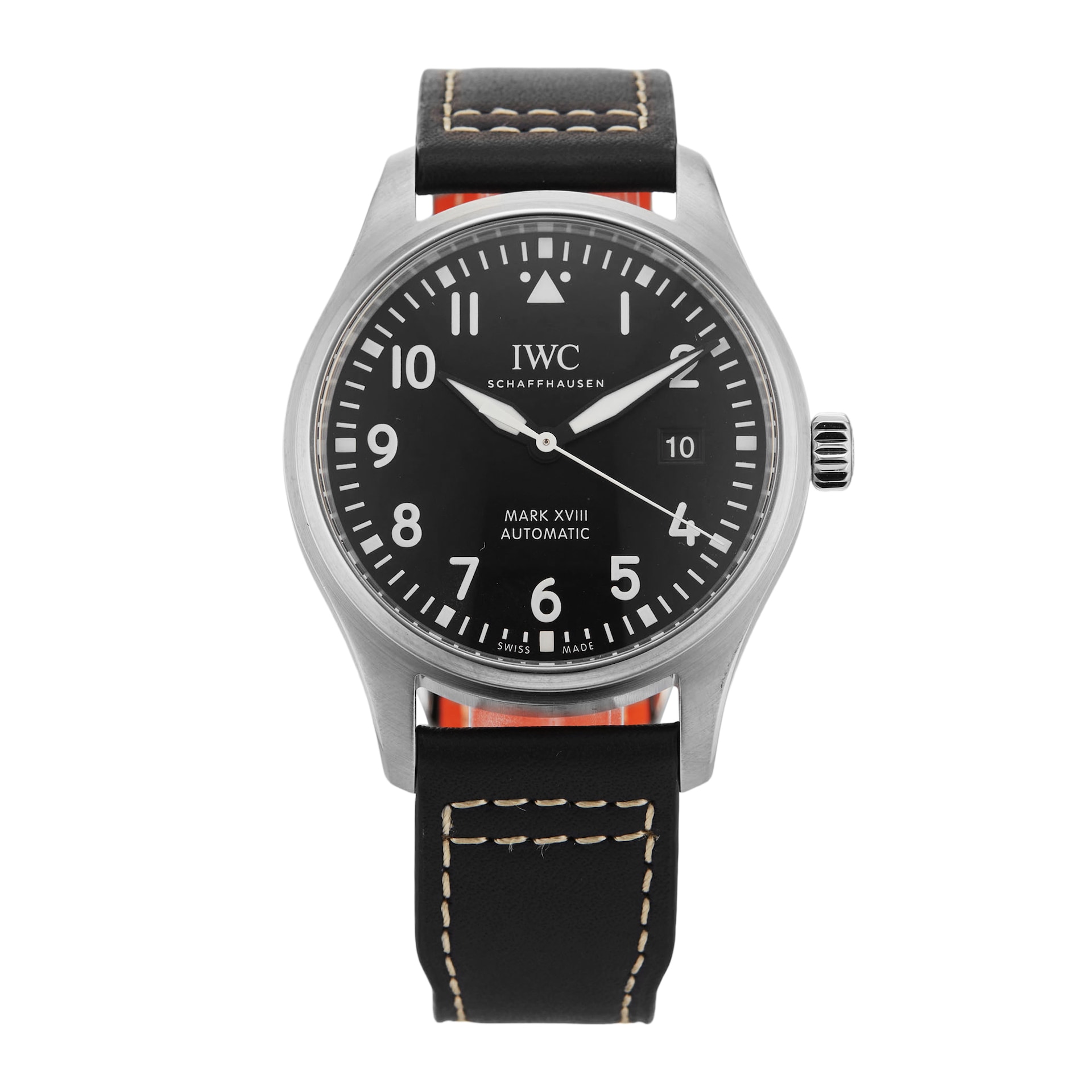Pre-Owned IWC Pilots Watch Mark XVIII 40mm Stainless Steel Pre-Owned IWC Pilots Watch Mark XVIII 40mm Stainless Steel