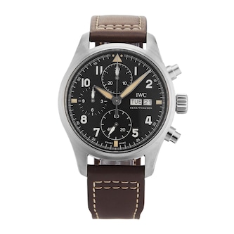 Pre-Owned IWC Pilot Watch Chronograph Spitfire 41mm Stainless Steel