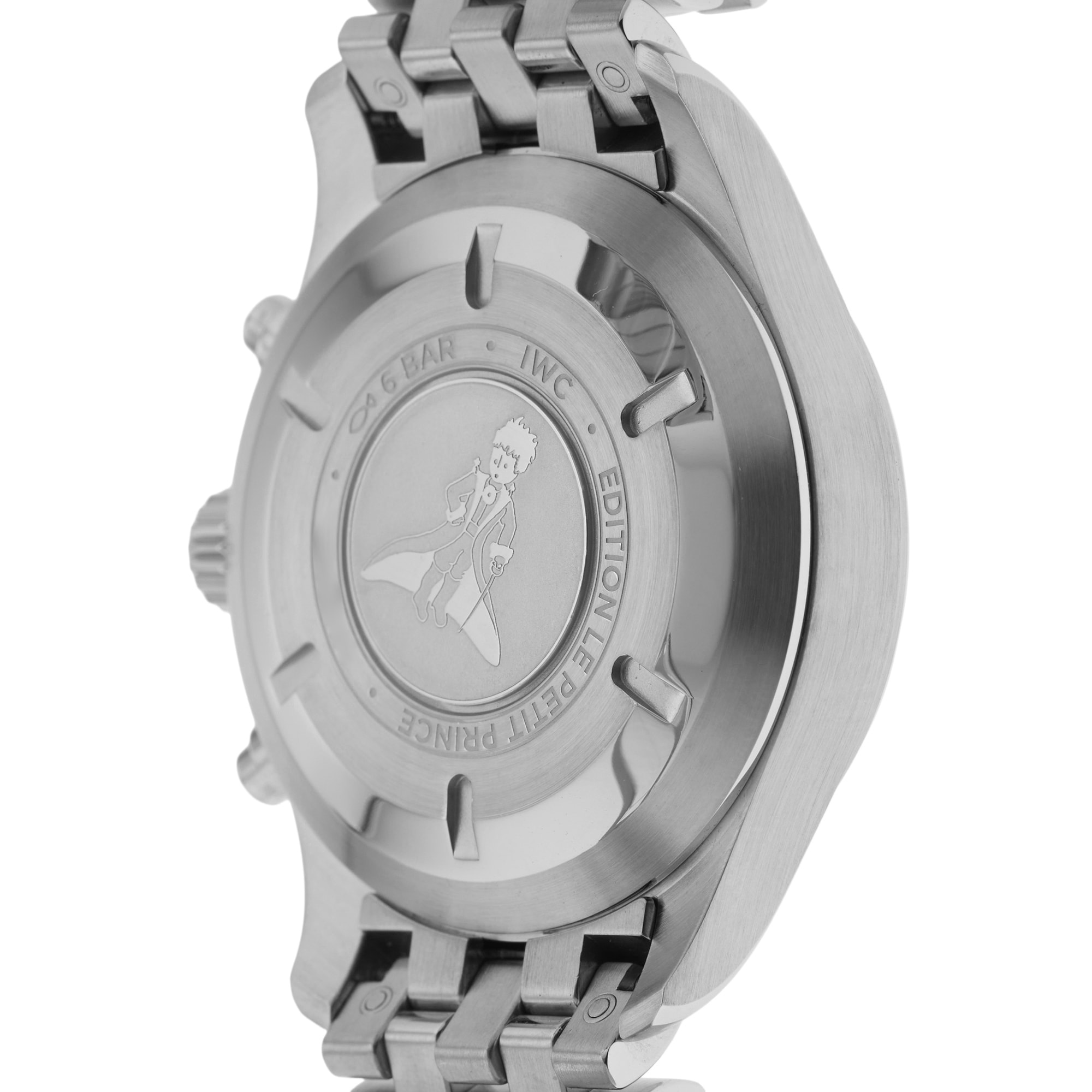 Pre-Owned IWC Pilots Chronograph Edition Le Petit Prince 43mm Stainless Steel Pre-Owned IWC Pilots Chronograph Edition Le Petit Prince 43mm Stainless Steel