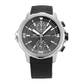 Pre-Owned IWC Aquatimer Chronograph Edition Sharks 44mm Stainless Steel