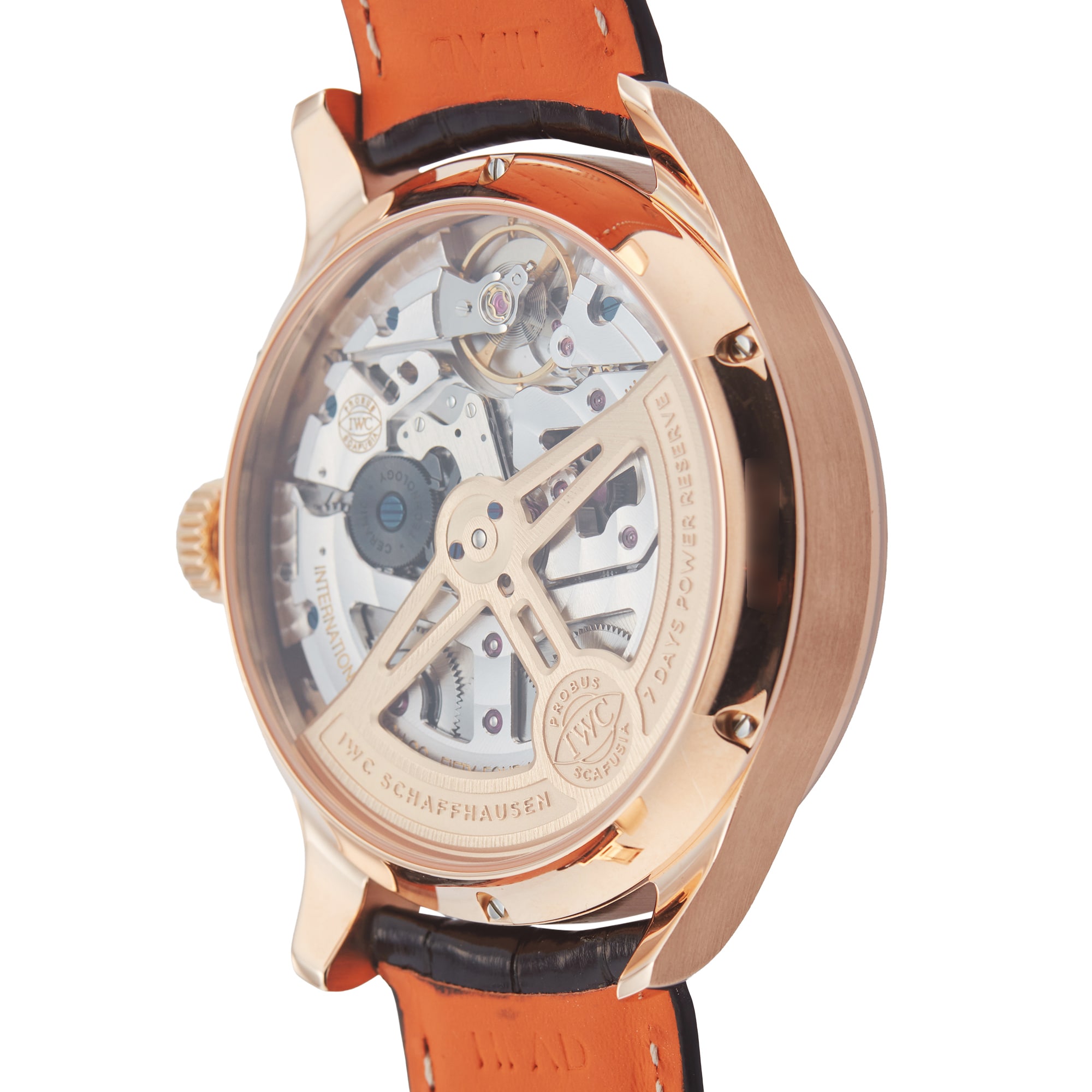 Pre-Owned IWC Portugieser Perpetual Calendar 42.2mm Rose Gold Pre-Owned IWC Portugieser Perpetual Calendar 42.2mm Rose Gold